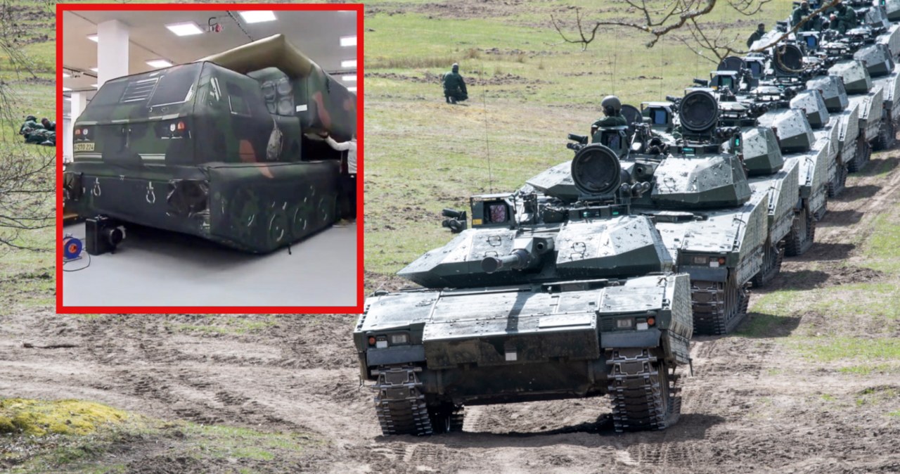 Makiety wyrzutni HIMARS, MLRS, artylerii Goździk czy czołgu Leopard. Ukraińcy mają prawdziwą "fałszywą" armię /FREDRIK SANDBERG TT NEWS AGENCYTT News Agency via AFP /AFP