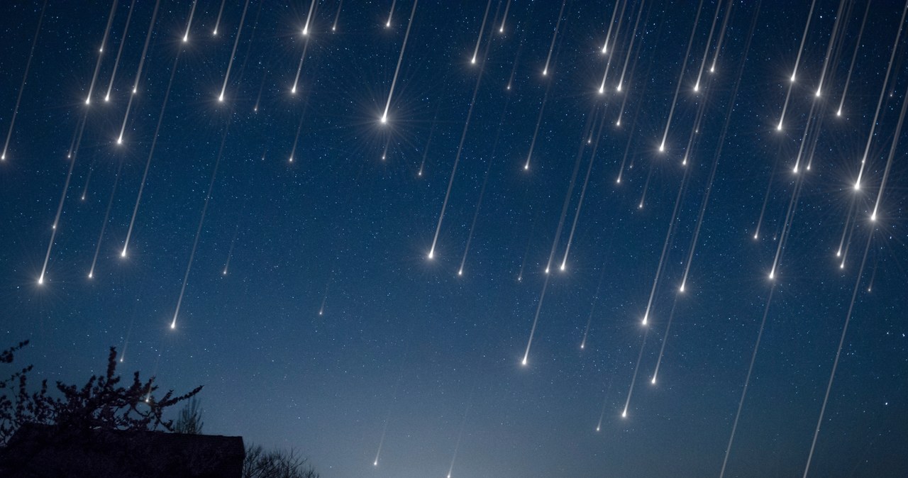 Maksimum roju Perseidów przypada na noc z 12 na 13 sierpnia. Czy pogoda pozwoli podziwiać spadające gwiazdy z terytorium Polski? /123rf.com /Pixel