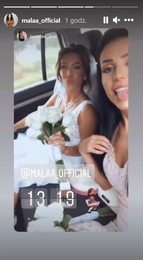 "Mała" Ania wzięła ślub, https://www.instagram.com/malaa_official/ /Instagram