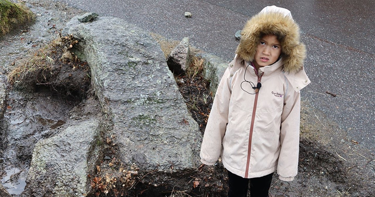 Mała dziewczynka dokonała odkrycia, którego mogą jej zazdrościć rasowi archeolodzy. Znalazła neolityczny sztylet /Gmina Hrabstwa Vestland