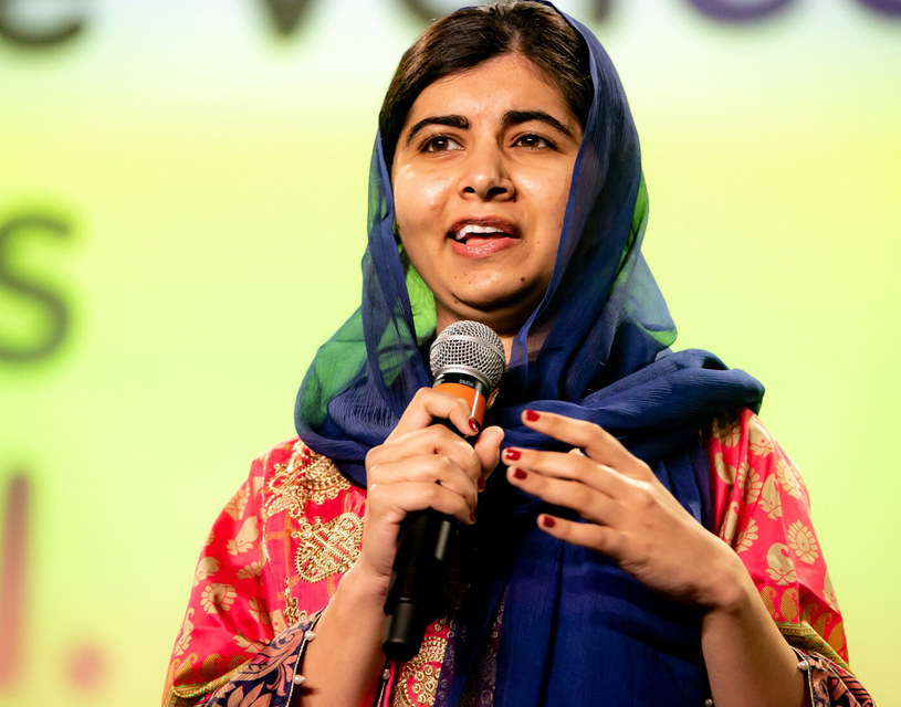 Malala jest jedną z najsłynniejszych na świecie orędowniczek edukacji dziewcząt, /David Himbert/Polaris /East News