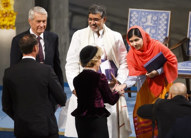 Malala Yousafzai odebrała pokojowego Nobla /HEIKO JUNGE /PAP/EPA