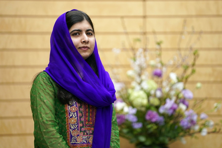 Malala Yousafzai zaapelowała do społeczności międzynarodowej, by wezwała do natychmiastowego zawieszenia broni w Afganistanie /FRANCK ROBICHON / POOL   /PAP/EPA