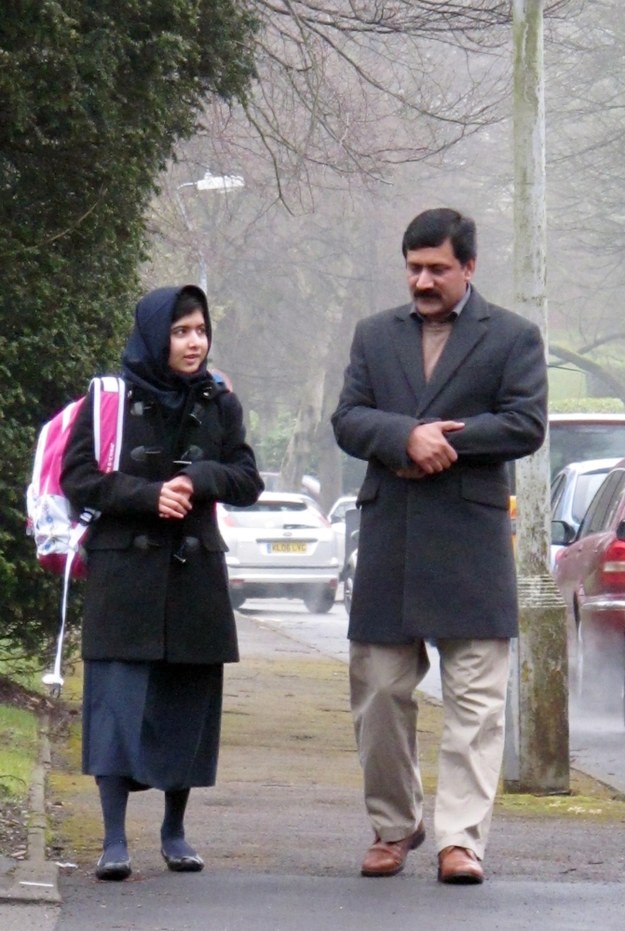 Malala ze swoim tatą /MALALA PRESS OFFICE /PAP/EPA