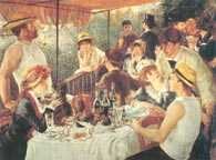 Malarstwo rodzajowe, Auguste Renoir, Śniadanie wioślarzy, 1881 /Encyklopedia Internautica