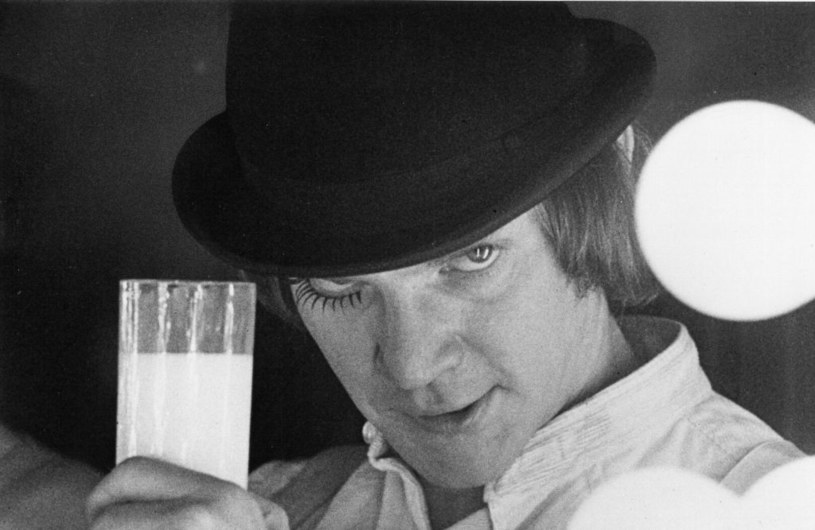 Malcolm McDowell w filmie "Mechaniczna pomarańcza" /Michael Ochs Archives / Handout /Getty Images