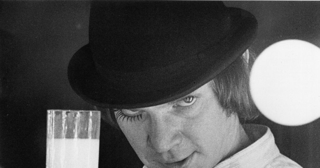 Malcolm McDowell w filmie "Mechaniczna pomarańcza" /Michael Ochs Archives / Handout /Getty Images