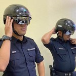 Malezja wyposaża policjantów w hełmy skanujące temperaturę