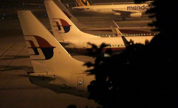 Malezyjskie samoloty na lotnisku w Kuala Lumpur /AHMAD YUSNI /PAP/EPA