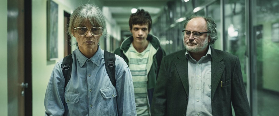 Małgorzata Foremniak, Roman Gancarczyk i Michał Sikorski na planie "Sonaty" /Jarosław Sosiński /Materiały prasowe