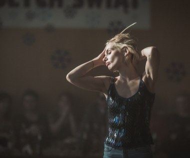 Małgorzata Gorol w scenie z "Twarzy"