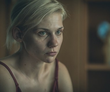 Małgorzata Gorol w scenie z "Twarzy"