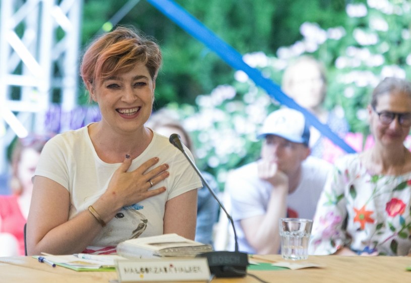 Małgorzata Halber na "Big Book Festival 2021" /Tomasz Jastrzebowski/REPORTER /East News