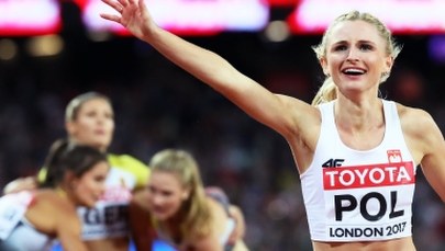 Małgorzata Hołub o brązie sztafety 4x400: Teraz pijemy szampana