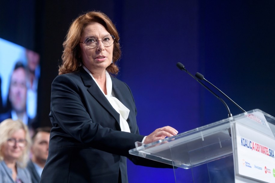 Małgorzata Kidawa-Błońska /Jakub Kaczmarczyk /PAP