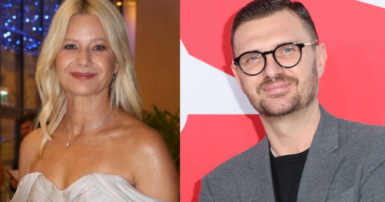 Małgorzata Kożuchowska i Maciej Zień. /Piotr Matusewicz/East News/Wojciech Olkusnik/East News /East News