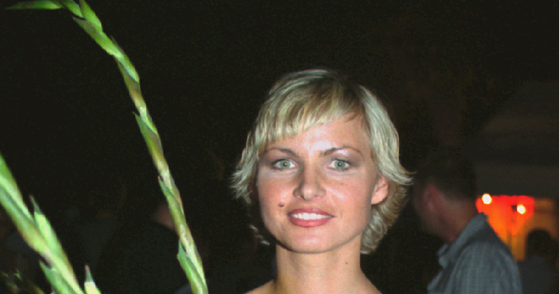 Małgorzata Maier w 2001 r. /Prończyk /AKPA