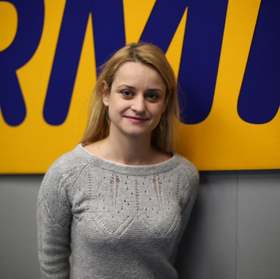 Małgorzata Miksztal instruktorka tańca na rurze /Bartłomiej Niedźwiedzki /RMF FM