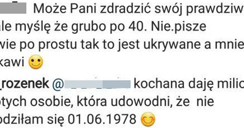 Małgorzata oferuje milion złotych! /Instagram