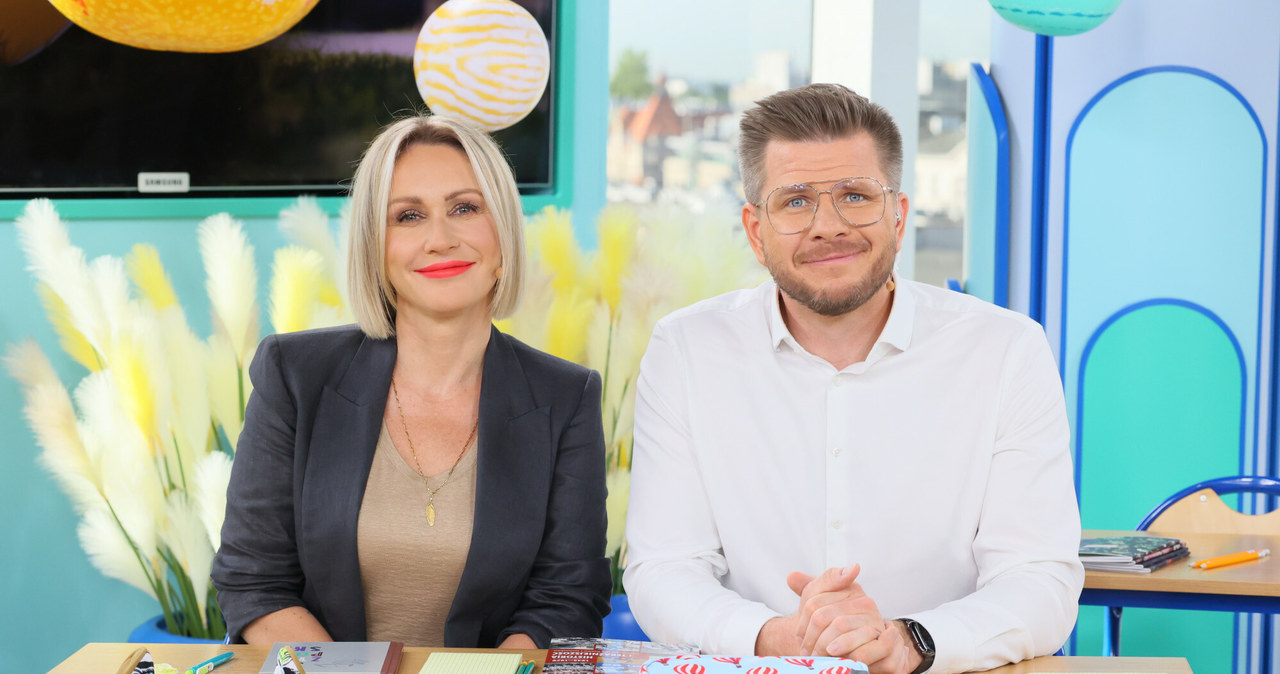Małgorzata Ohme i Filip Chajzer tworzą duet prowadzących "Dzień Dobry TVN" /Paweł Wodzyński /East News