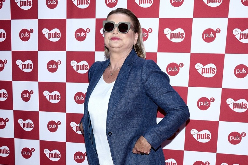 Małgorzata Ostrowska-Królikowska w oryginalnej kreacji. Zaskoczyła dodatkami