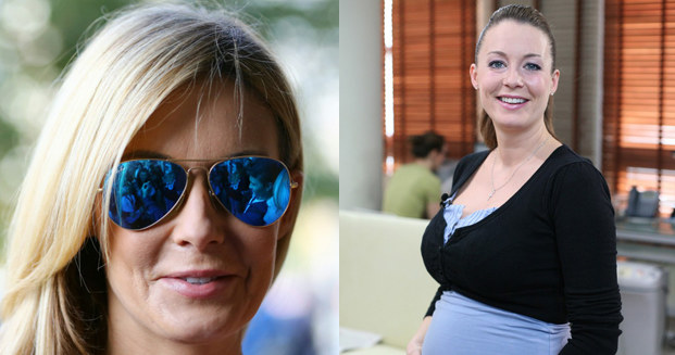 Małgorzata Rozenek - 2014 i 2010 r. /Karoli Serewis, Diana Domin /East News