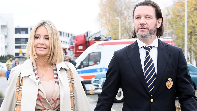 Małgorzata Rozenek-Majdan i Radosław Majdan niedawno zostali rodzicami. Opieka nad synem przewartościowała życie małżeństwa /Andras Szilagyi /MWMedia