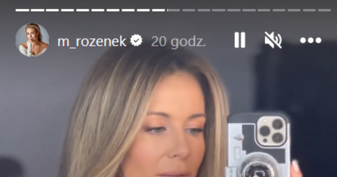 Małgorzata Rozenek-Majdan postawiła na konturowanie brzucha /@m_rozenek /Instagram