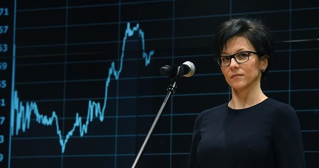 Małgorzata Zaleska - pierwsza kobieta pełniąca obowiązki prezesa GPW /PAP