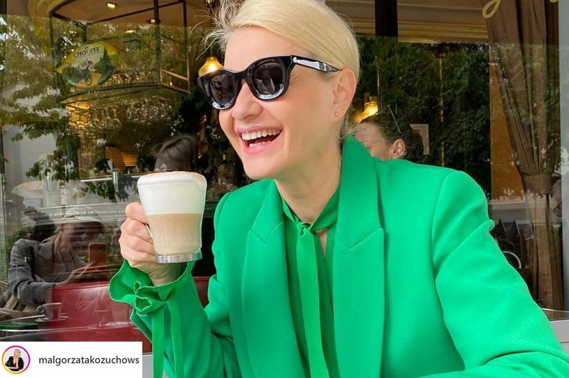 Małgorzatę Kożuchowską nazywa się jedną z najlepiej ubranych gwiazd w Polsce. /screen /Instagram