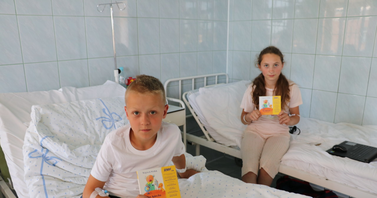Mali pacjenci z Tomaszowa Lubelskiego dostali audiobooki od RMF FM