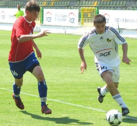 Małkowski zagrał dobry mecz przeciw Rakowowi /GKS Bełchatów