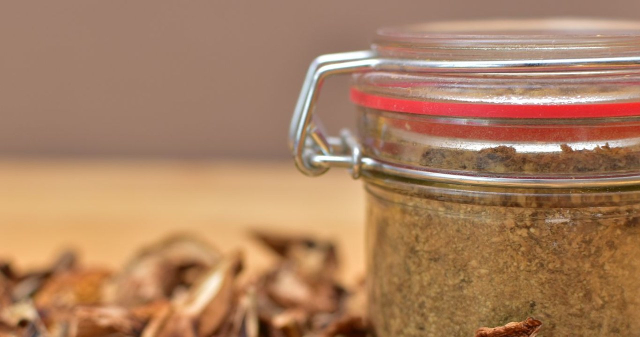 Mało kto wie, że te zmielone, suszone grzyby pomagają na stłuszczoną wątrobę. /radbut /Canva Pro