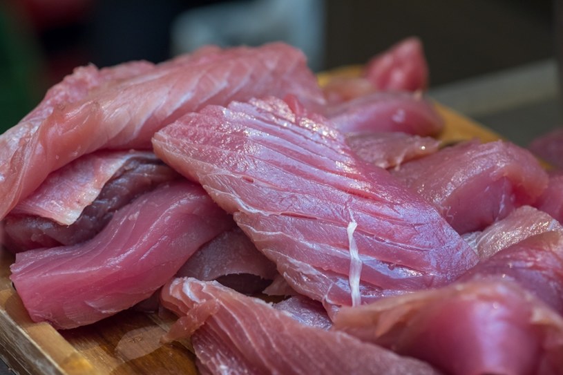 Mało kto zajadając się tuńczykiem myśli o tym, że ryby te mogą ważyć prawie tonę /ARKADIUSZ ZIOLEK /East News
