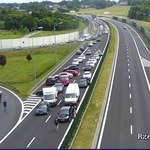 Małopolska: Na autostradzie A4 zderzyło się pięć samochodów