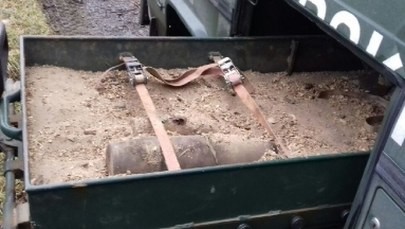 Małopolskie: Znaleźli niewybuch podczas wycinki drzew