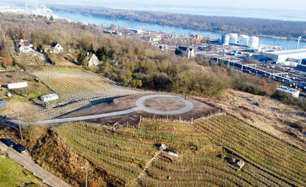 Malowniczy punkt widokowy otoczony winnicami. Nowa atrakcja w Szczecinie
