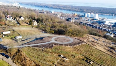 Malowniczy punkt widokowy otoczony winnicami. Nowa atrakcja w Szczecinie