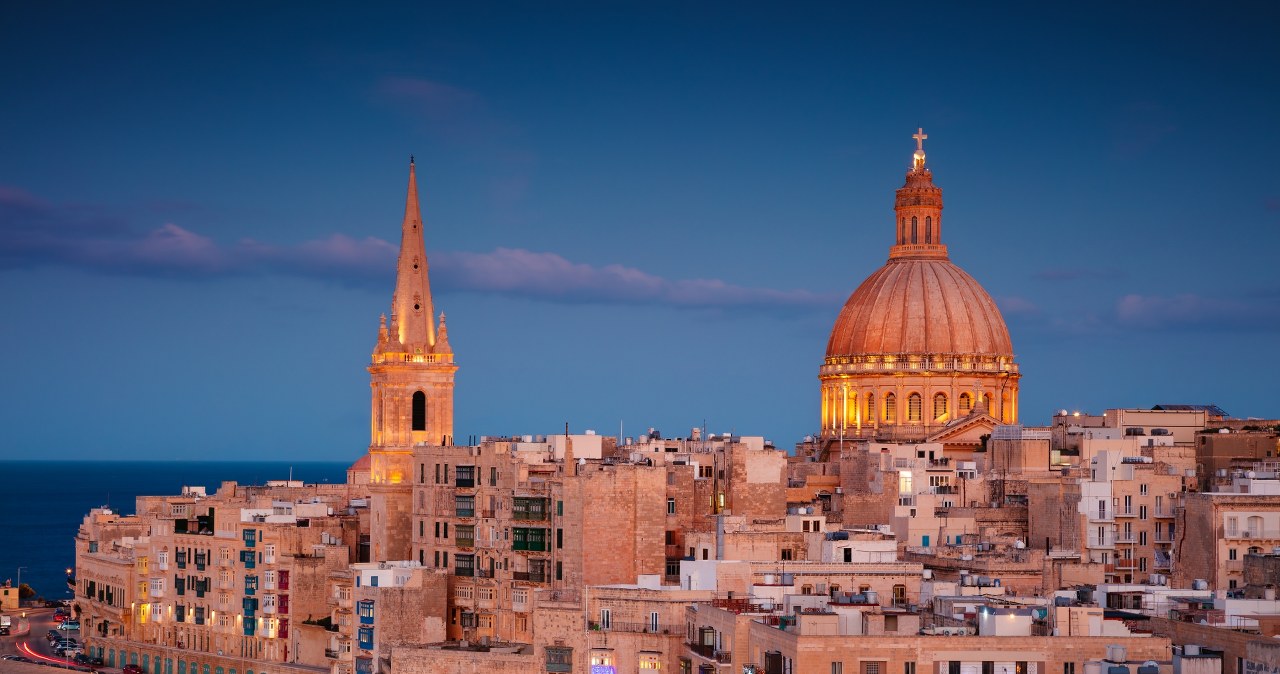 Malta to częsty cel podróży Polaków. Popularnością cieszy się między innymi Valletta, czyli stolica tego kraju. /Pixel