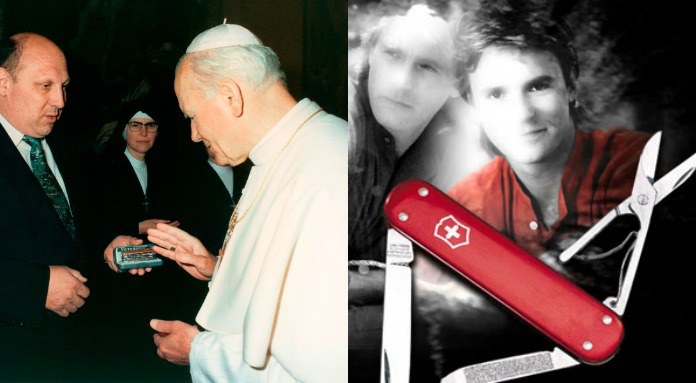 Mały, czerwony scyzoryk. Miał go MacGyver, a nawet... Jan Paweł II /materiały prasowe