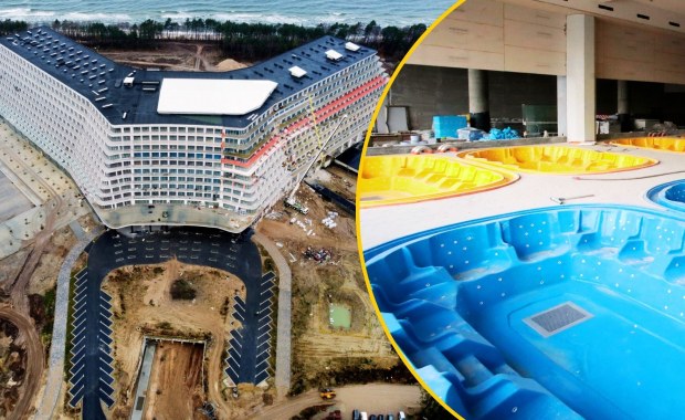 "Mały Dubaj" nad polskim morzem. Tak wyglądają wnętrza luksusowego hotelu
