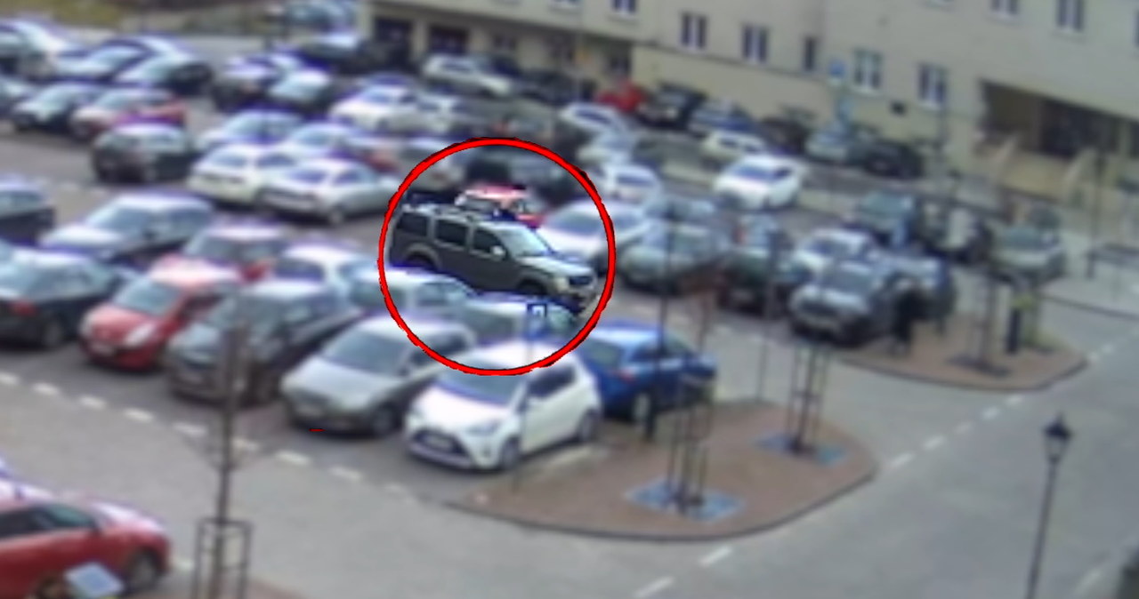 Małżeństwo "zaszalało" na parkingu. Nie wiedzieli, że są w oku kamer /Policja