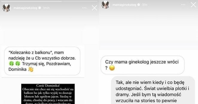 Mama Ginekolog skarży się na sąsiadów /@mamaginekolog /Instagram