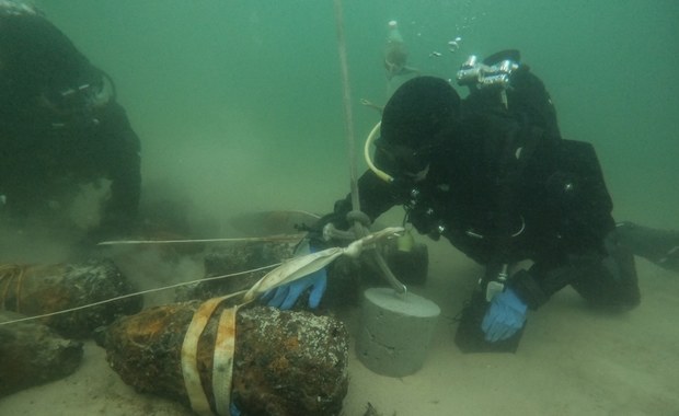 Mamy film z neutralizacji pocisków z II wojny światowej u wybrzeży Gdańska