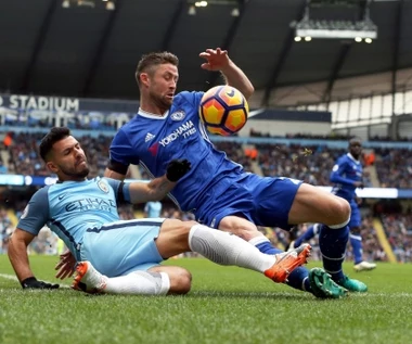 Manchester City - Chelsea 1-3 w 14. kolejce Premier League