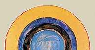 Mandala symbolizująca wszechświat rozszerzający się i kurczący, gwasz, Radżastan, XVII w. /Encyklopedia Internautica