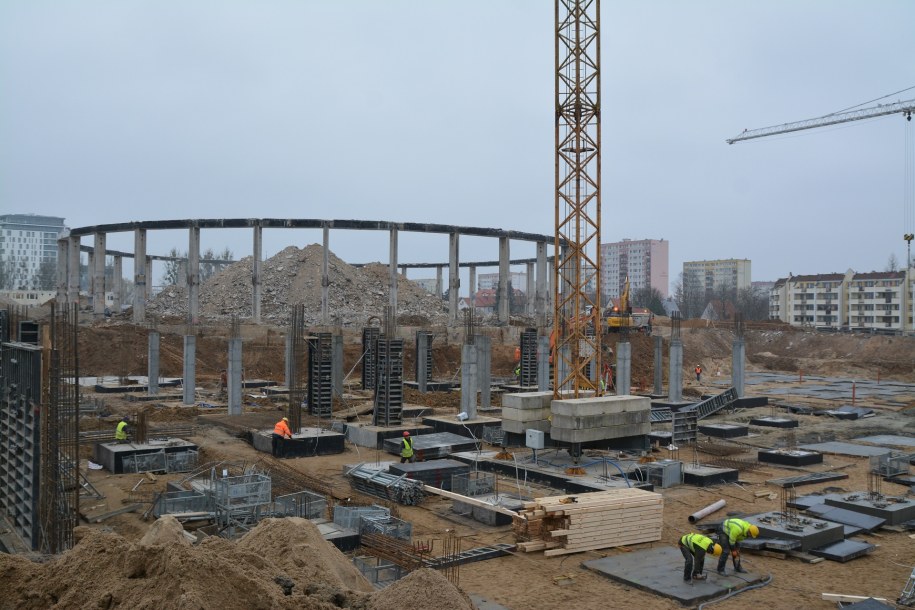 Mandaty po kontroli budowy hali Urania w Olsztynie /Piotr Bułakowski /RMF FM