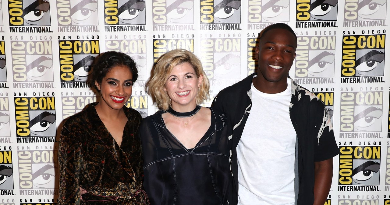 Mandip Gill, Jodie Whittaker, Tosin Cole /Joe Scarnici /Getty Images