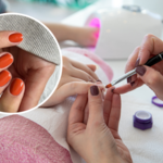 Manicure w odcieniach pomarańczu. Idealny kolor na przełamanie zimowej aury