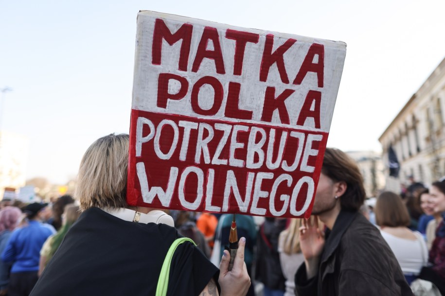 Manifa w Warszawie / 	Albert Zawada /PAP